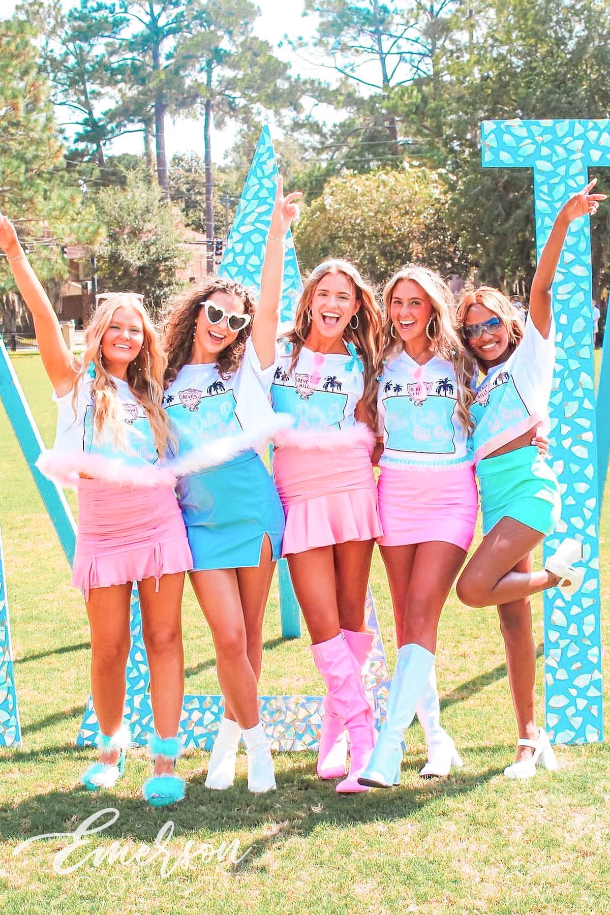 Alpha Delta Pi Beverly Hills Bid Day Tee