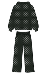 Black Polka Dot
