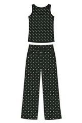 Black Polka Dot