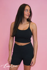 TriDri Womens Luxe Sports Bra and Biker Shorts