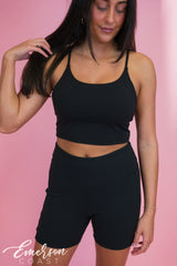 TriDri Womens Luxe Sports Bra and Biker Shorts