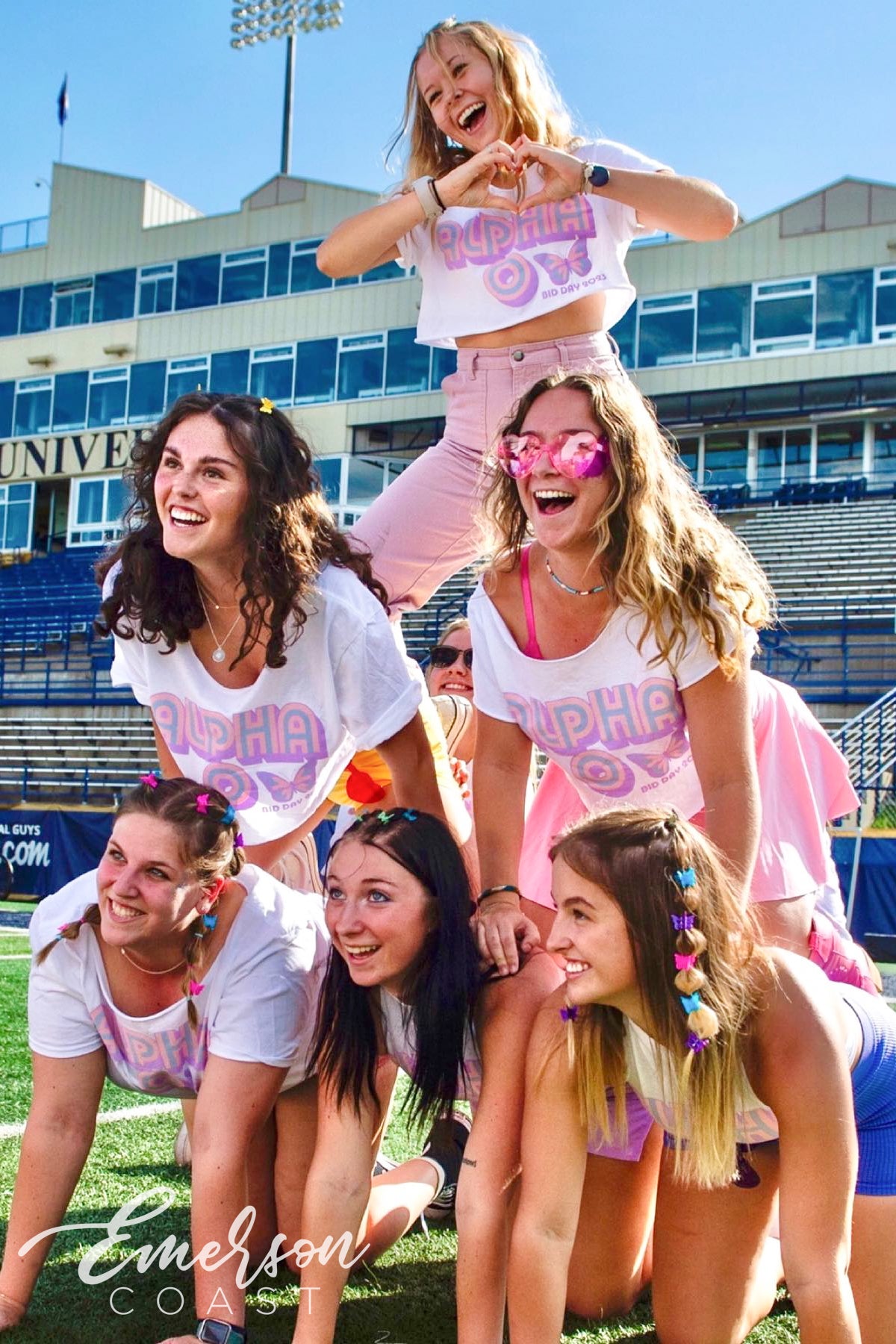 Alpha O Gives Us Butterflies Bid Day Tee