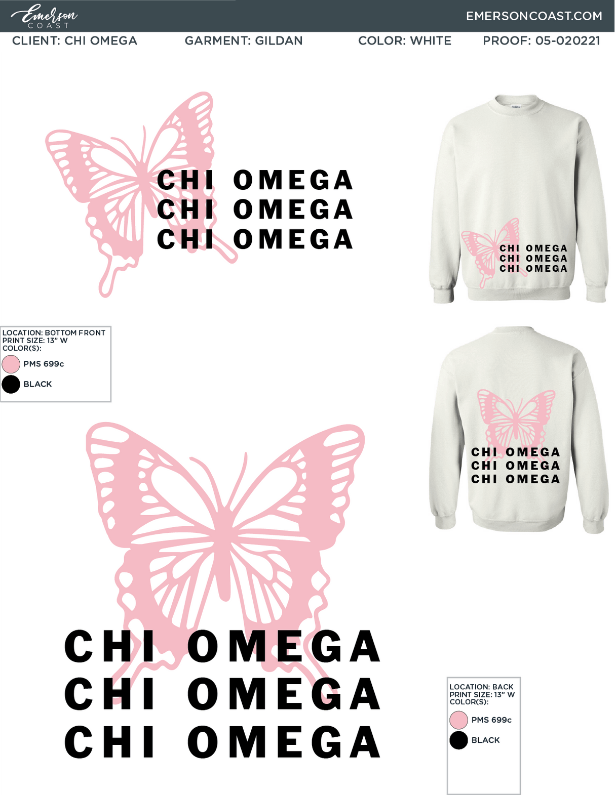 05-020221 Chi Omega Kansas State University Butterfly 2021-01