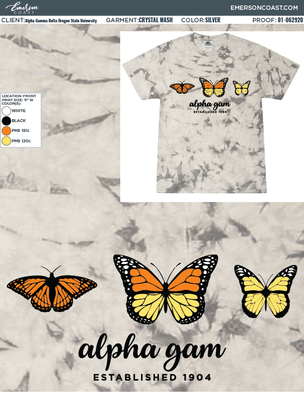 01-062920 Alpha Gamma Delta Oregon State University Butterfly 2020-01