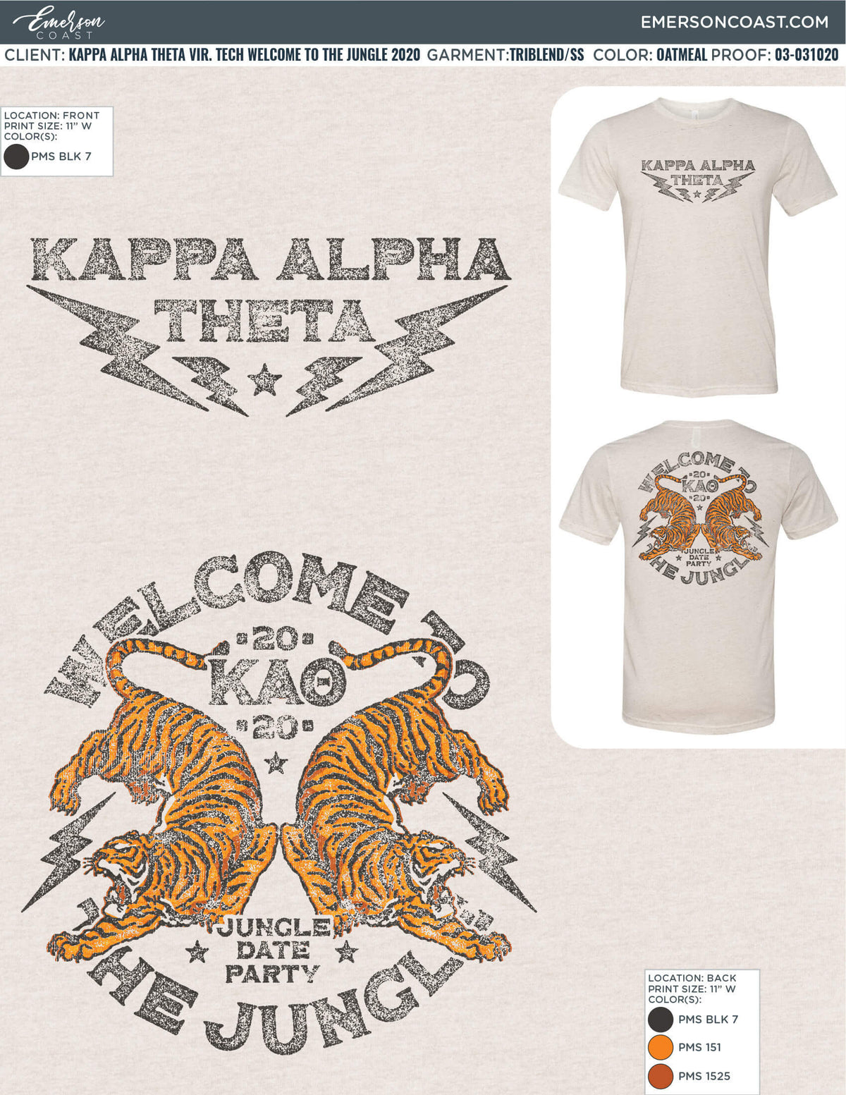 03-031020 Kappa Alpha Theta Virginia Tech Welcome to the Jungle 2020