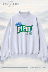 Pi Beta Phi Pennant Mockneck