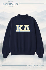 Kappa Delta Navy Retreat Mockneck