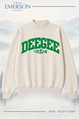 Delta Gamma Ivory Lakeside Mockneck