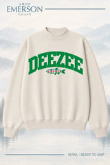 Delta Zeta Ivory Lakeside Mockneck