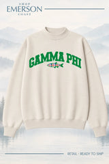 Gamma Phi Beta Ivory Lakeside Mockneck