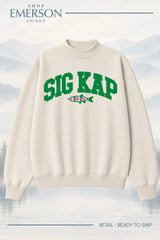 Sigma Kappa Ivory Lakeside Mockneck