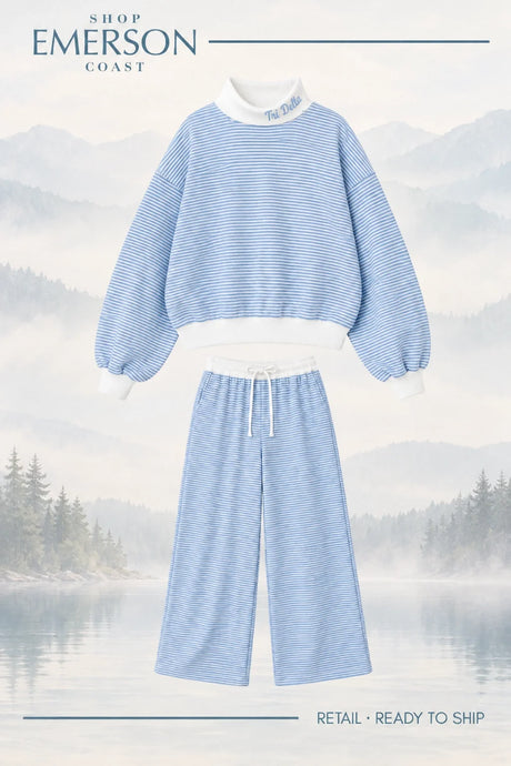 Delta Delta Delta Blue Boathouse Set