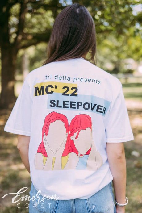 Tri Delta Sleepover Camp Tee