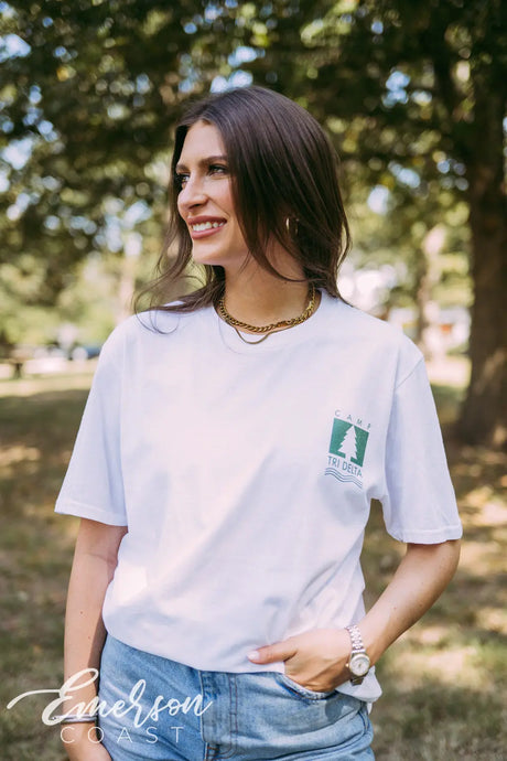 Tri Delta Sleepover Camp Tee