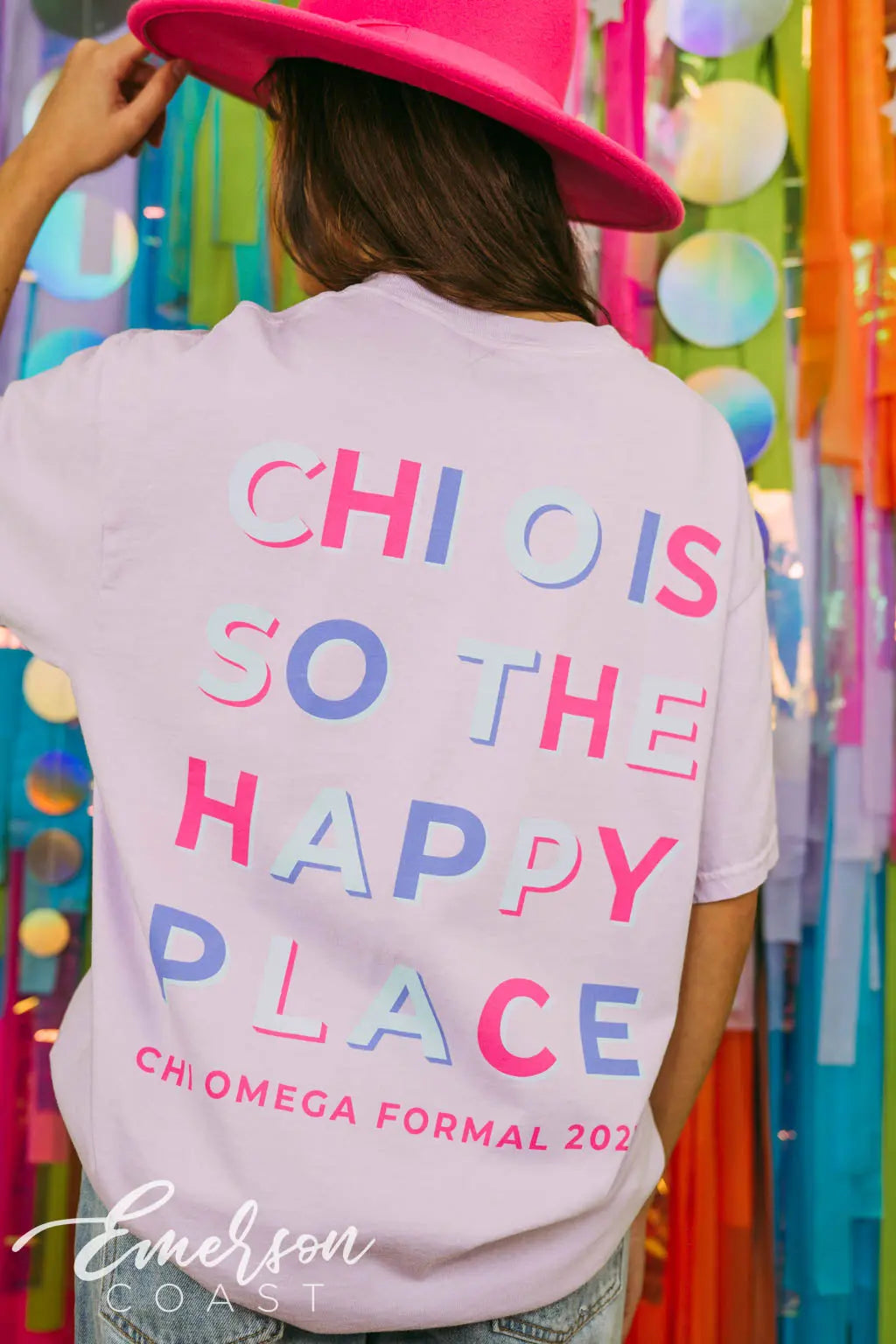 Chi O Happy Place Tshirt