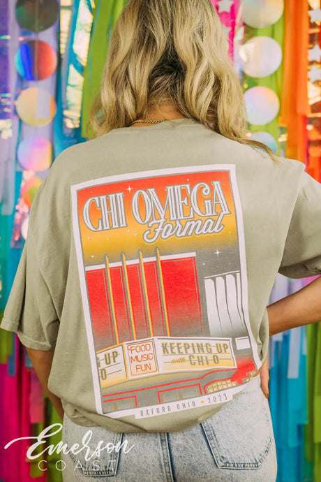 Chi Omega Keeping Up With Chi O Formal Tshirt