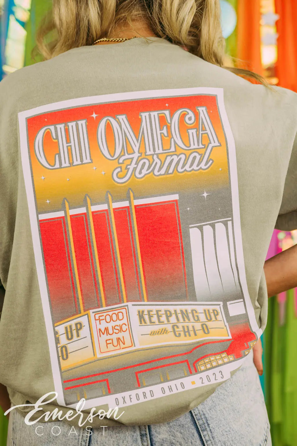 Chi Omega Keeping Up With Chi O Formal Tshirt