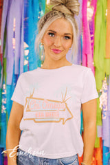 Chi Omega PR Retro Palm Tree Tee