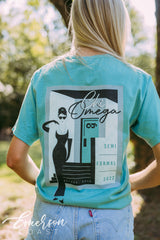 Chi Omega Fancy Semi Formal Tee