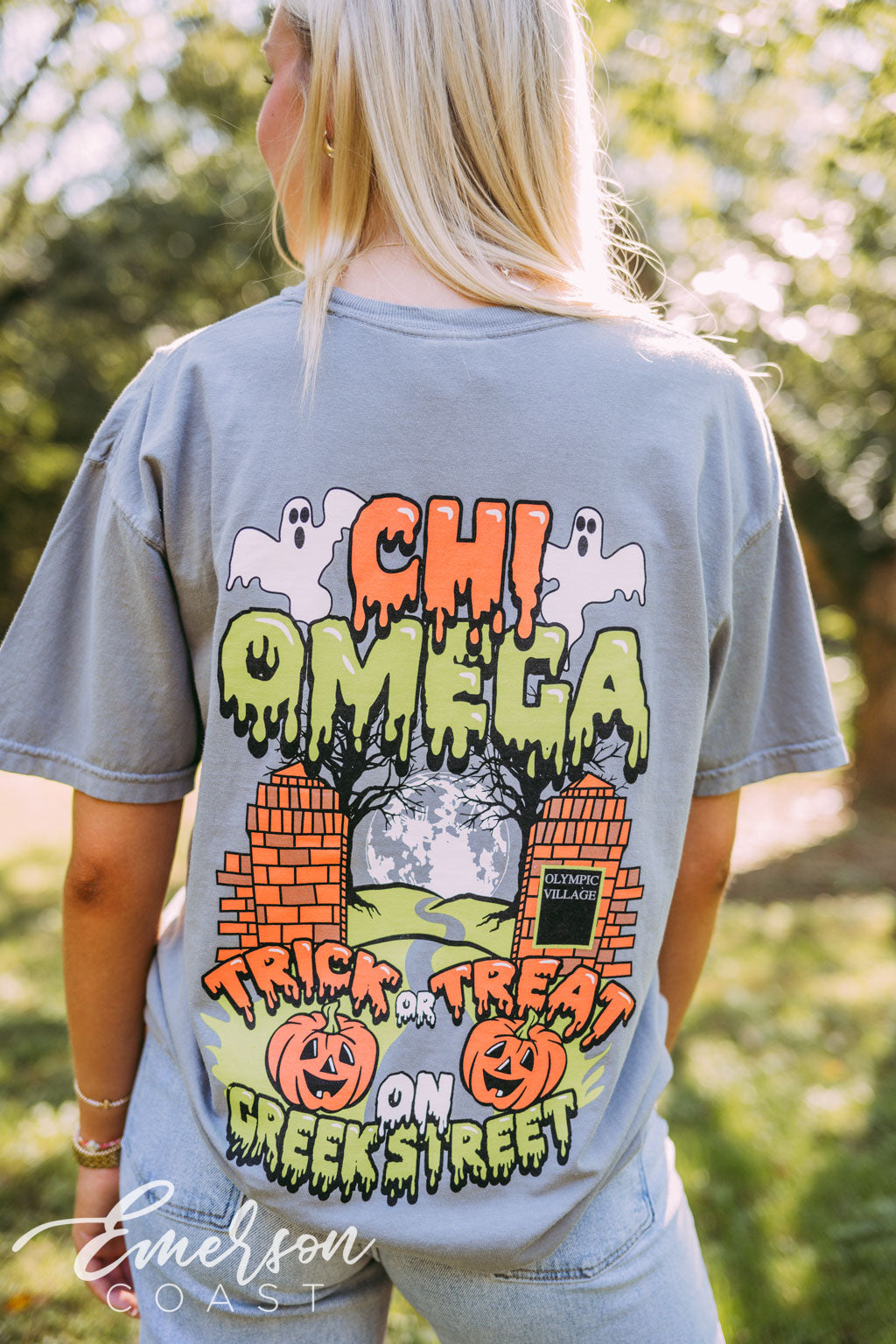 XO Trick or Treat on Greek Street Tshirt