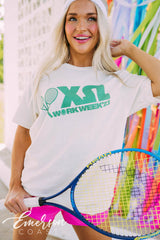 Chi O Tennis Work Week Shirt
