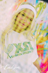 Chi O Tennis Work Week Shirt