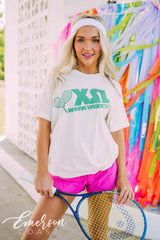 Chi O Tennis Work Week Shirt