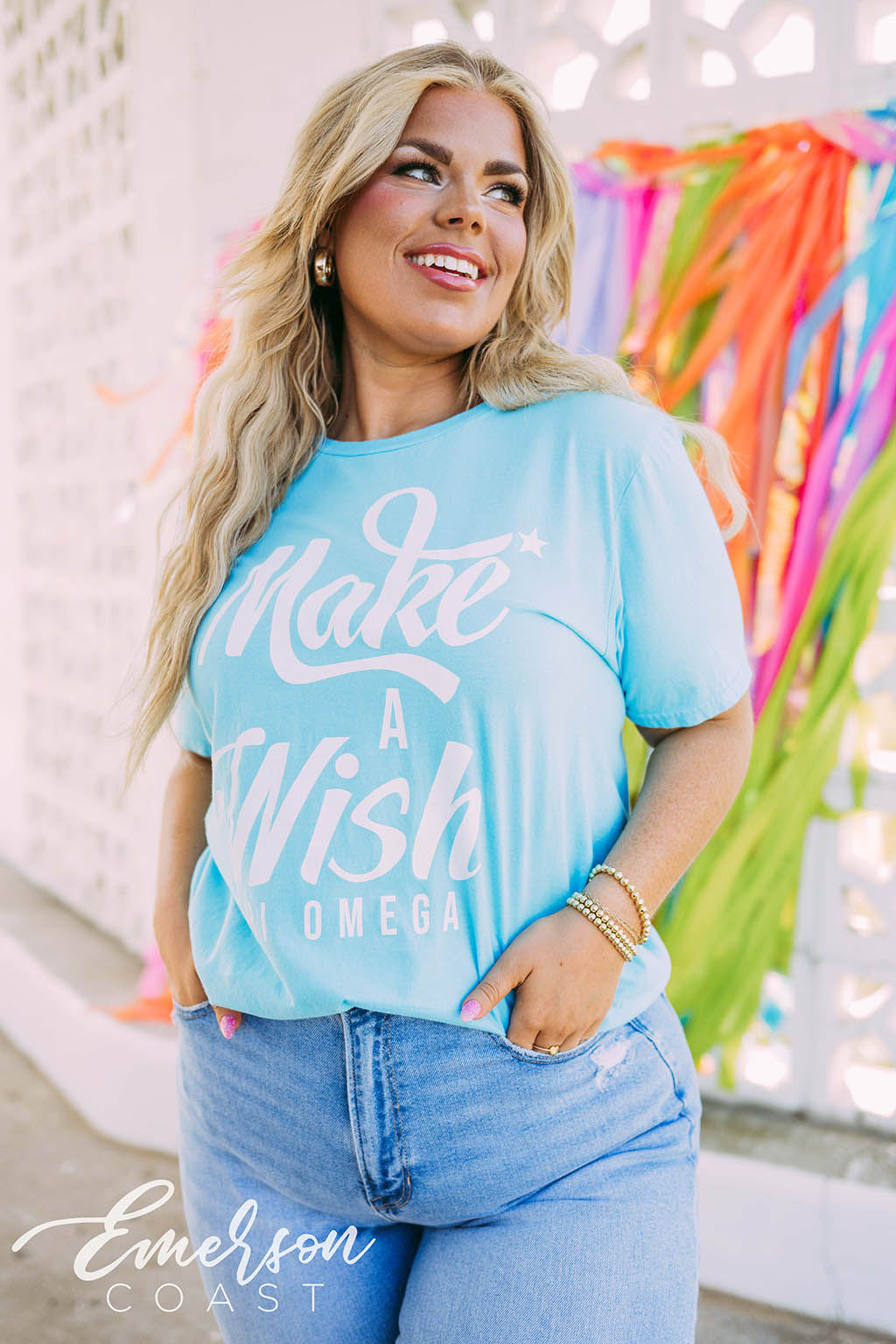 Chi Omega Make A Wish Tee