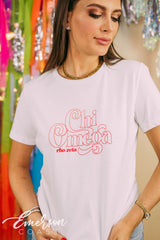 Chi Omega East Carolina University Bold Script Recruitment Tee