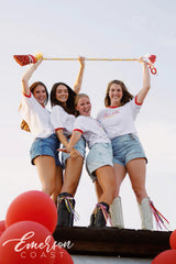 Chi Omega How Bout Them Chi O's Bid Day Ringer Tees