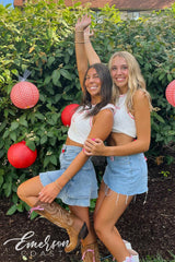 Chi Omega Kansas State University Bid Day Cropped Chaney Tank