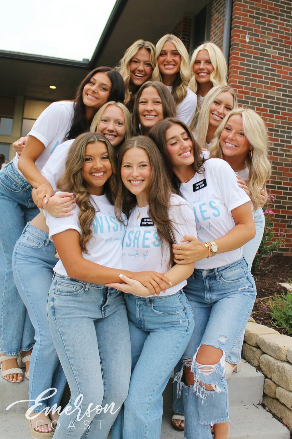 Chi Omega Kansas State University This Is What Wishes Are Made Of Tshirt