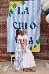 Chi Omega University of West Georgia La Chi O Vita Bid Day Slouchy Tee