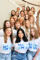 Chi Omega University of South Alabama Recruitment Make A Wish Henley