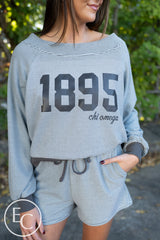 Chi Omega Off The Shoulder Set