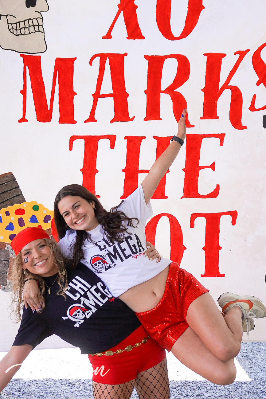 Chi Omega Austin Peay State University Pirate Bid Day Tee