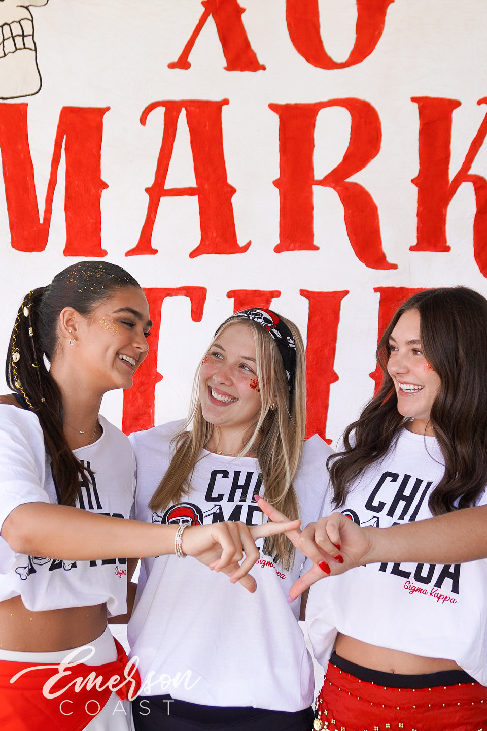 Chi Omega Austin Peay State University Pirate Bid Day Tee