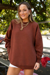 Chicka-d Nantucket Mock Neck Sweatshirt