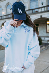 Chi O Nantucket Collared Crew