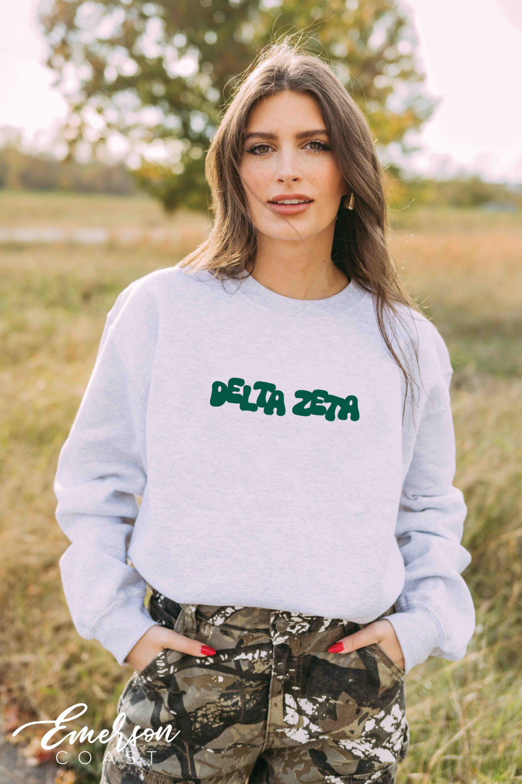 It&#39;s Giving Outdoors Crewneck