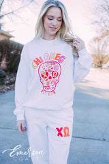 Chi Omega Matching Skull Set