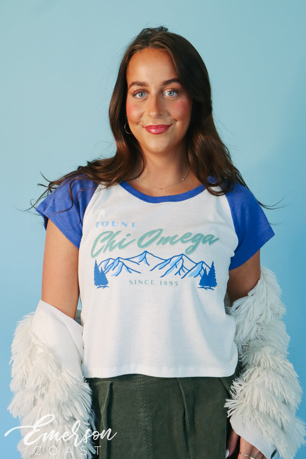 Chi Omega Apres Ski Baby Tee