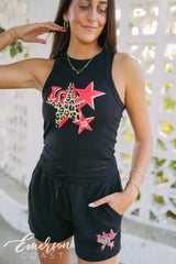 Chi Omega PR Tank and Shorts Set