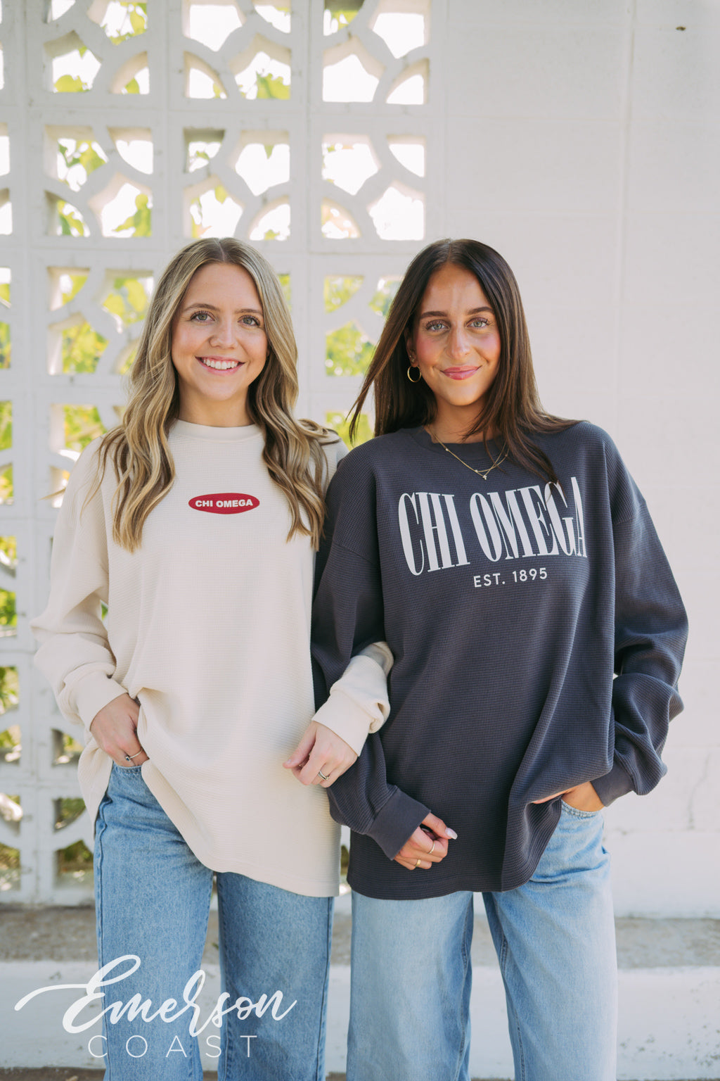 Chi Omega Heavy Thermal Long Sleeve