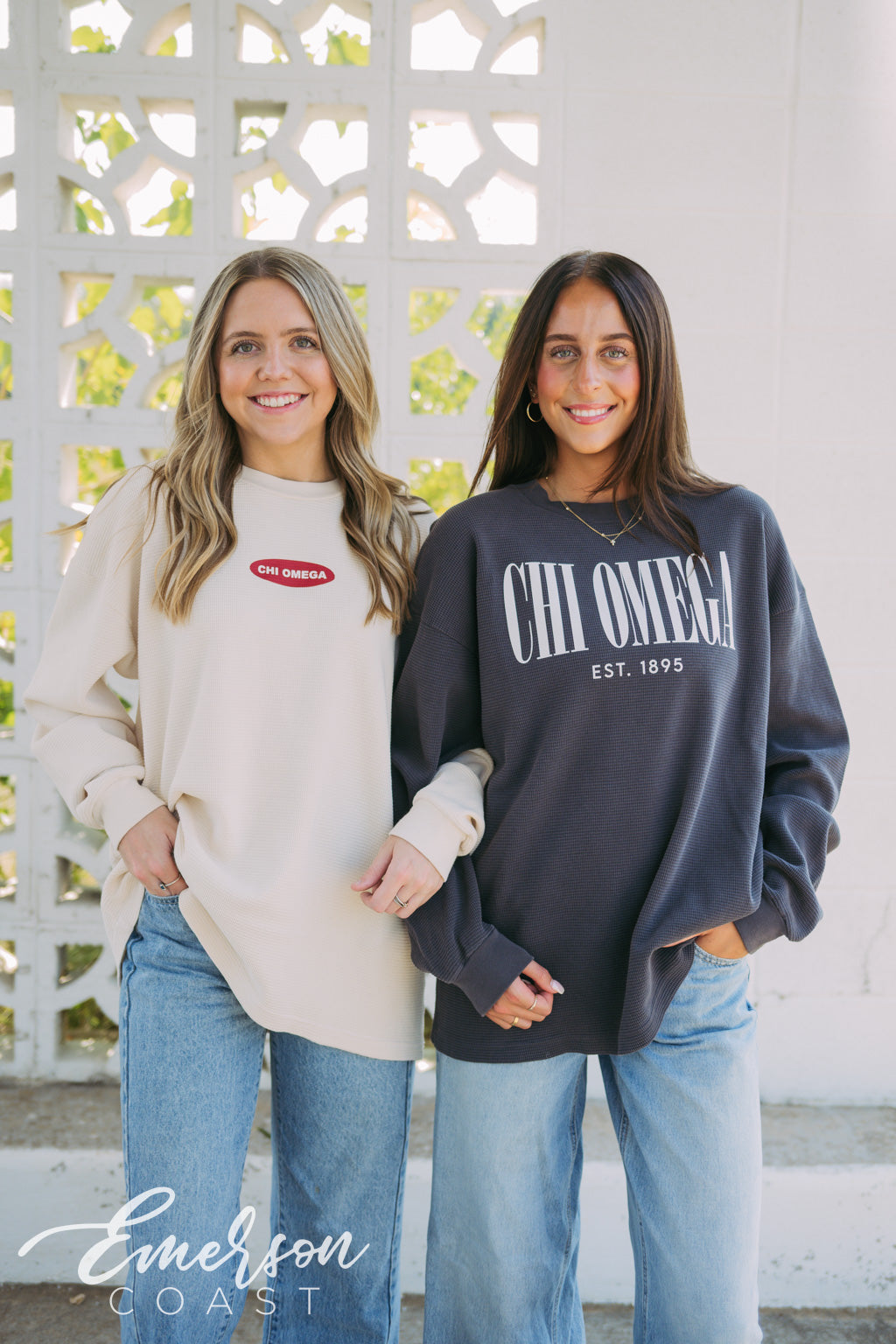 Chi Omega Heavy Thermal Long Sleeve