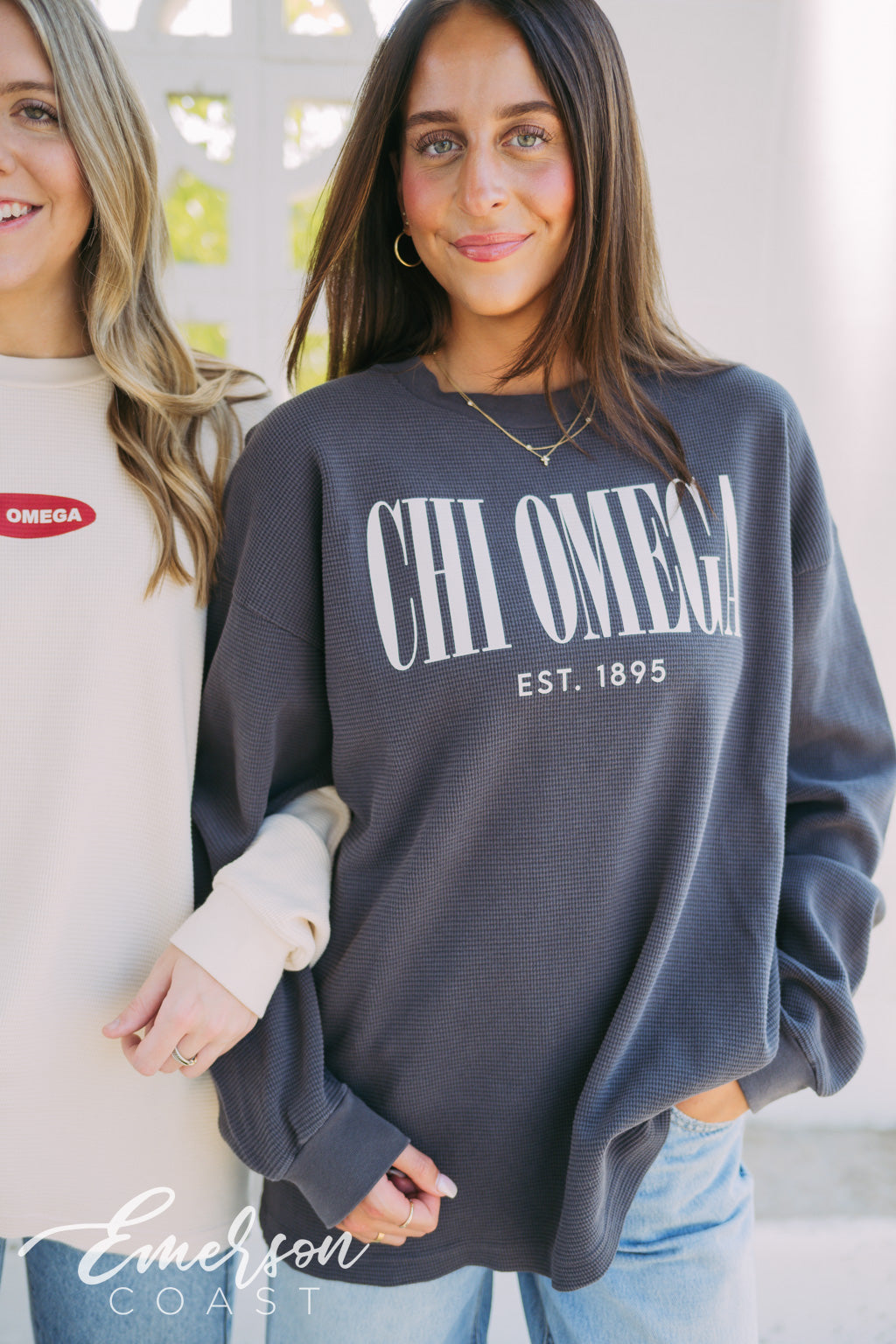 Chi Omega Heavy Thermal Long Sleeve