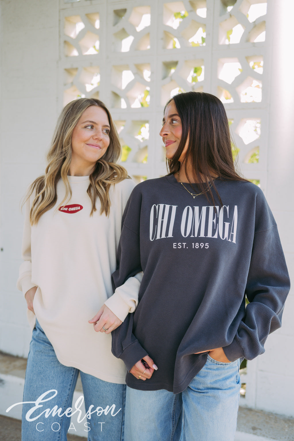 Chi Omega Heavy Thermal Long Sleeve