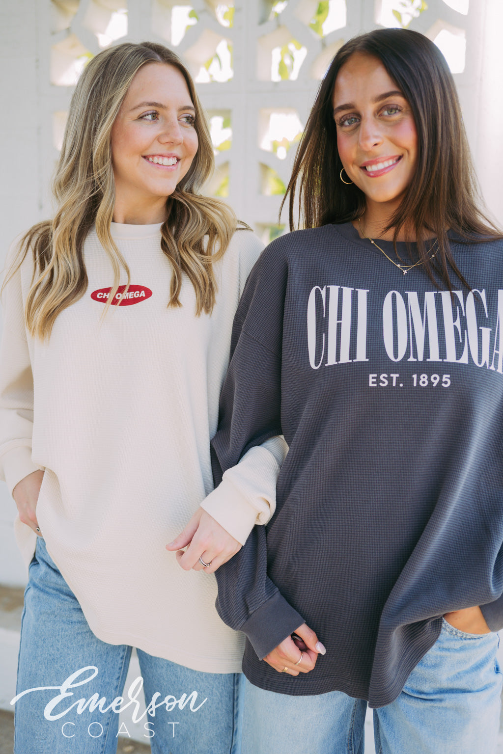 Chi Omega Heavy Thermal Long Sleeve