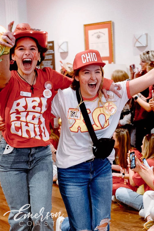 Red Hot Chi O Bid Day Tee