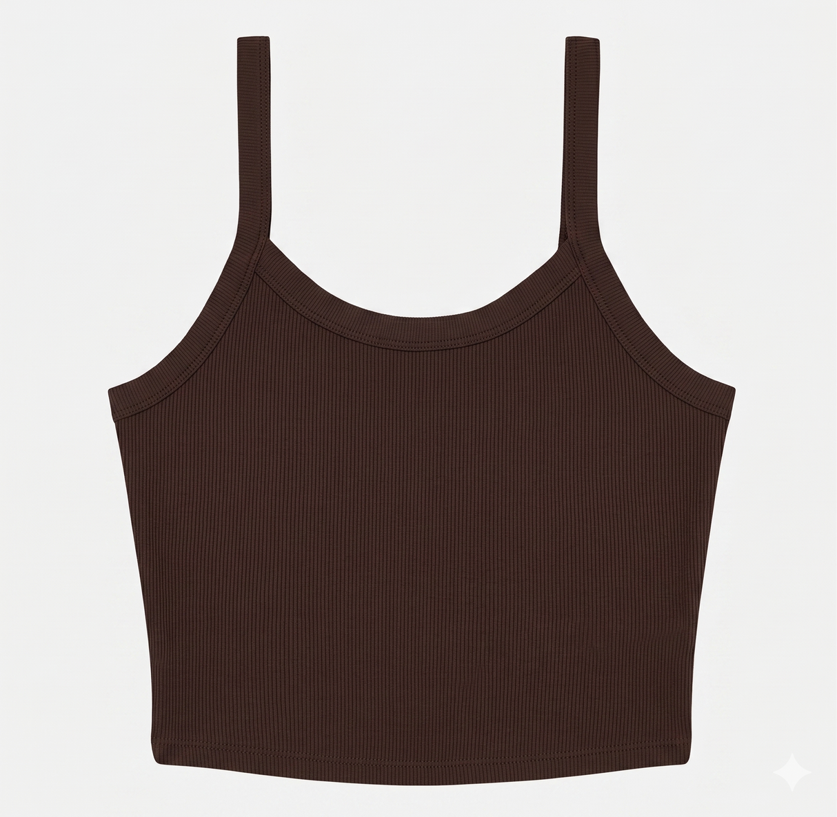 Bella Women's Micro Rib Spaghetti Strap Tank